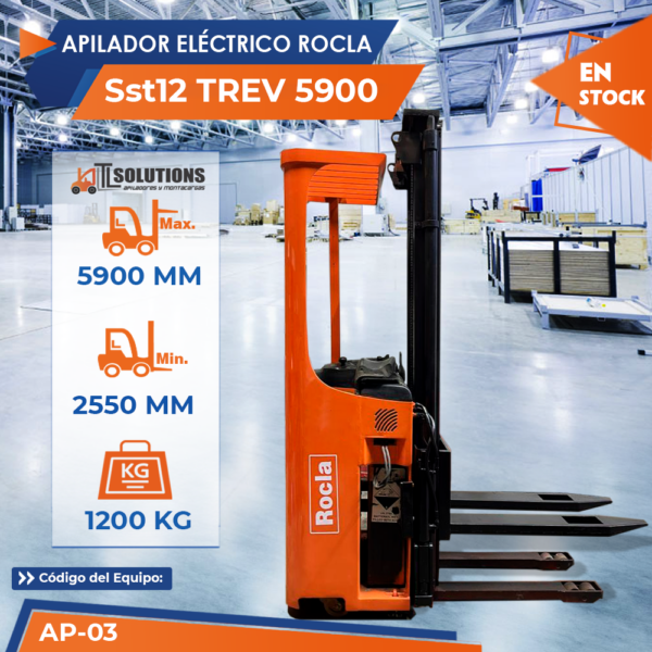 AP-03 | ROCLA Sst12 TREV 5900 - Apilador eléctrico